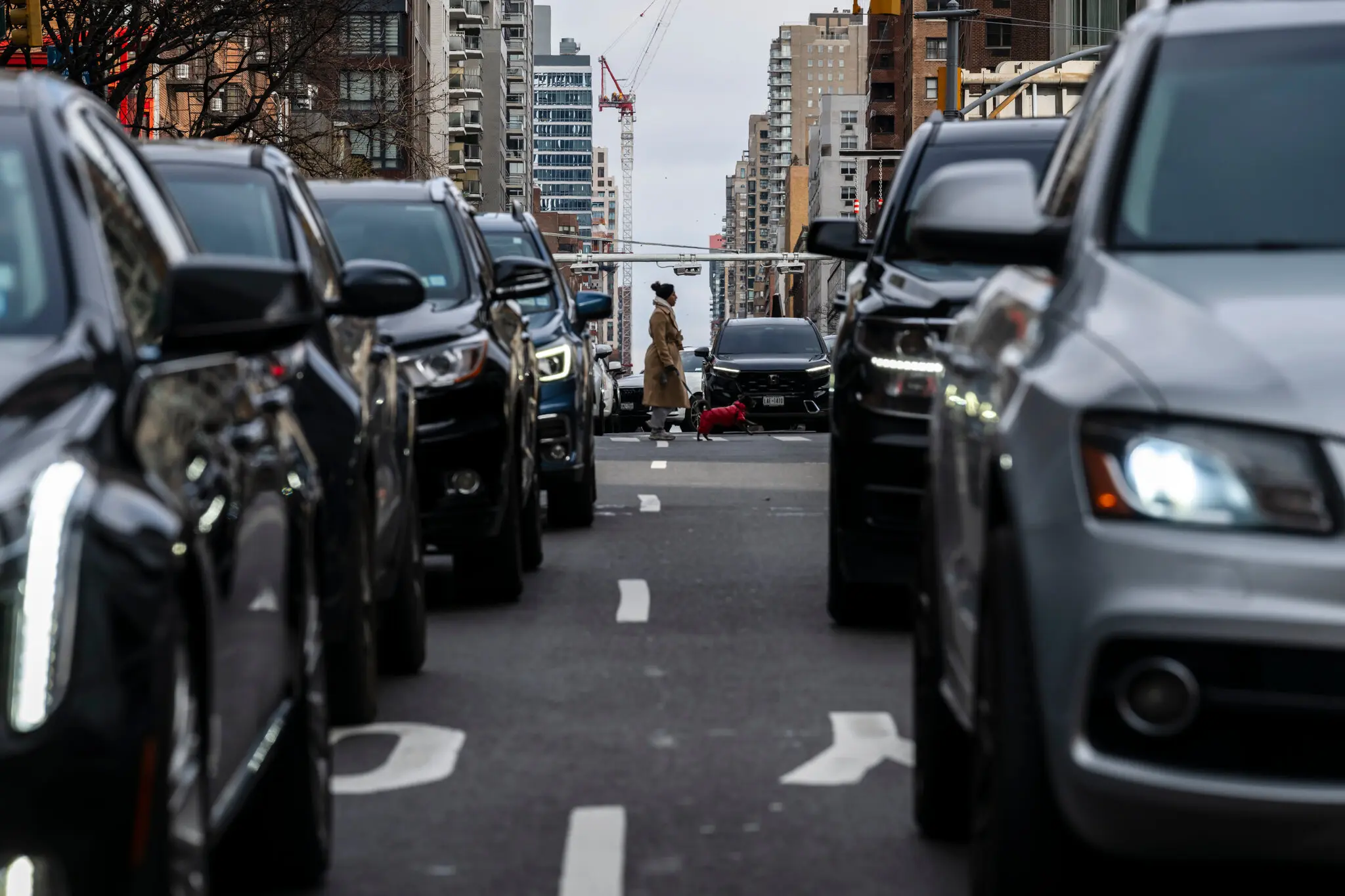 Зона тарифікації заторів простягається від 60-ї вулиці до південного краю Манхеттена.